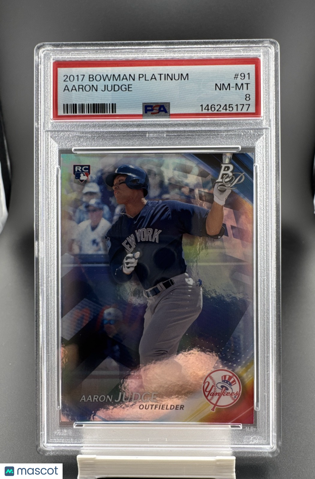 2017 Bowman Platinum - Aaron Judge #91 (RC)