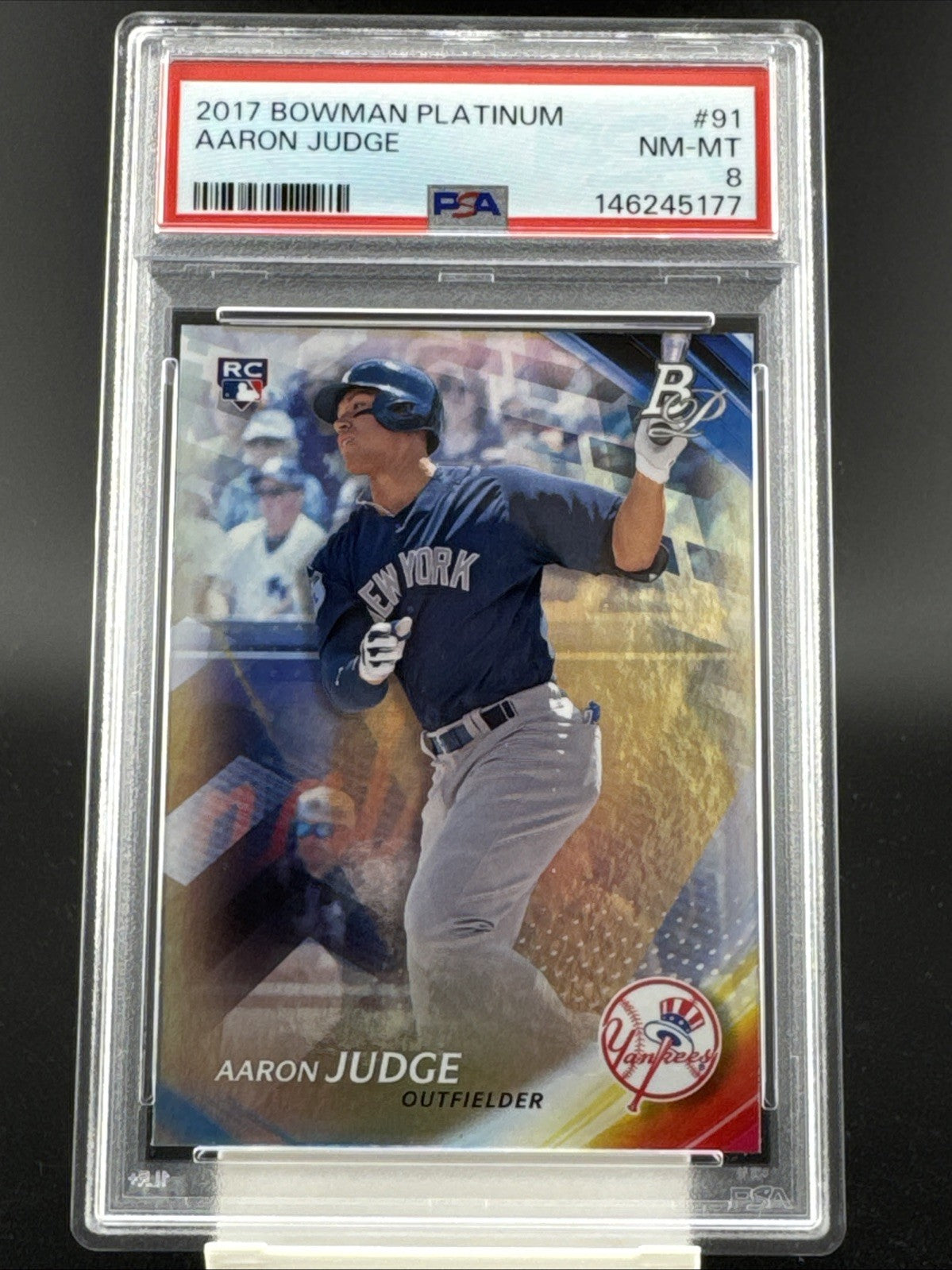 2017 Bowman Platinum - Aaron Judge #91 (RC)