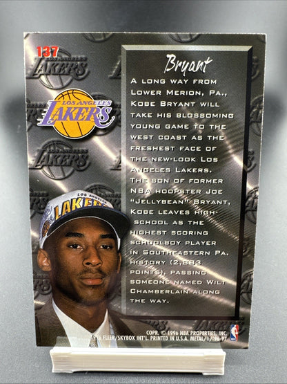 1996-97 Fleer Metal - Fresh Foundation Kobe Bryant #137 (RC)