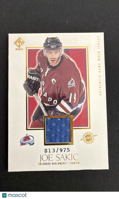 2002-03 Pacific Private Stock Reserve - Joe Sakic #111 /975 (MEM)