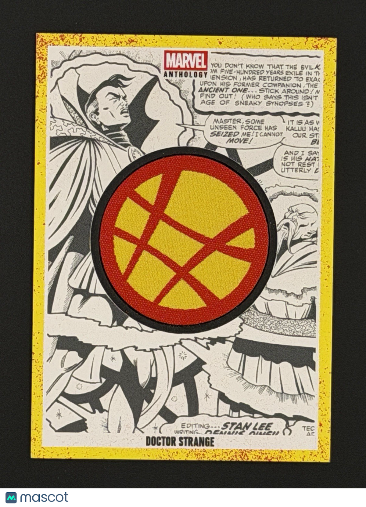 Doctor Strange 2025 Panini Marvel Anthology Memorabilia Patch Premium MCU