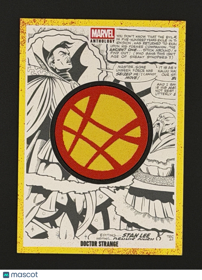 Doctor Strange 2025 Panini Marvel Anthology Memorabilia Patch Premium MCU