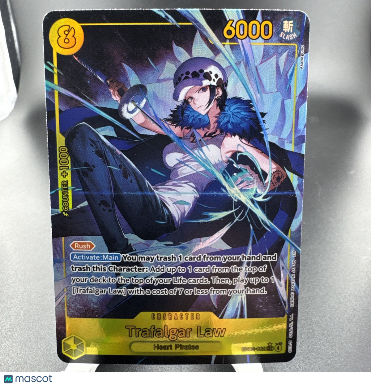 Trafalgar Law (Alternate Art) EB03-062 Extra Booster: One Piece Heroines Editio