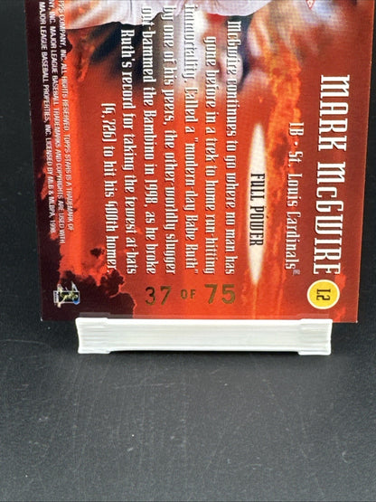 1998 Topps Stars - Luminaries Mark McGwire #L2 Silver /75