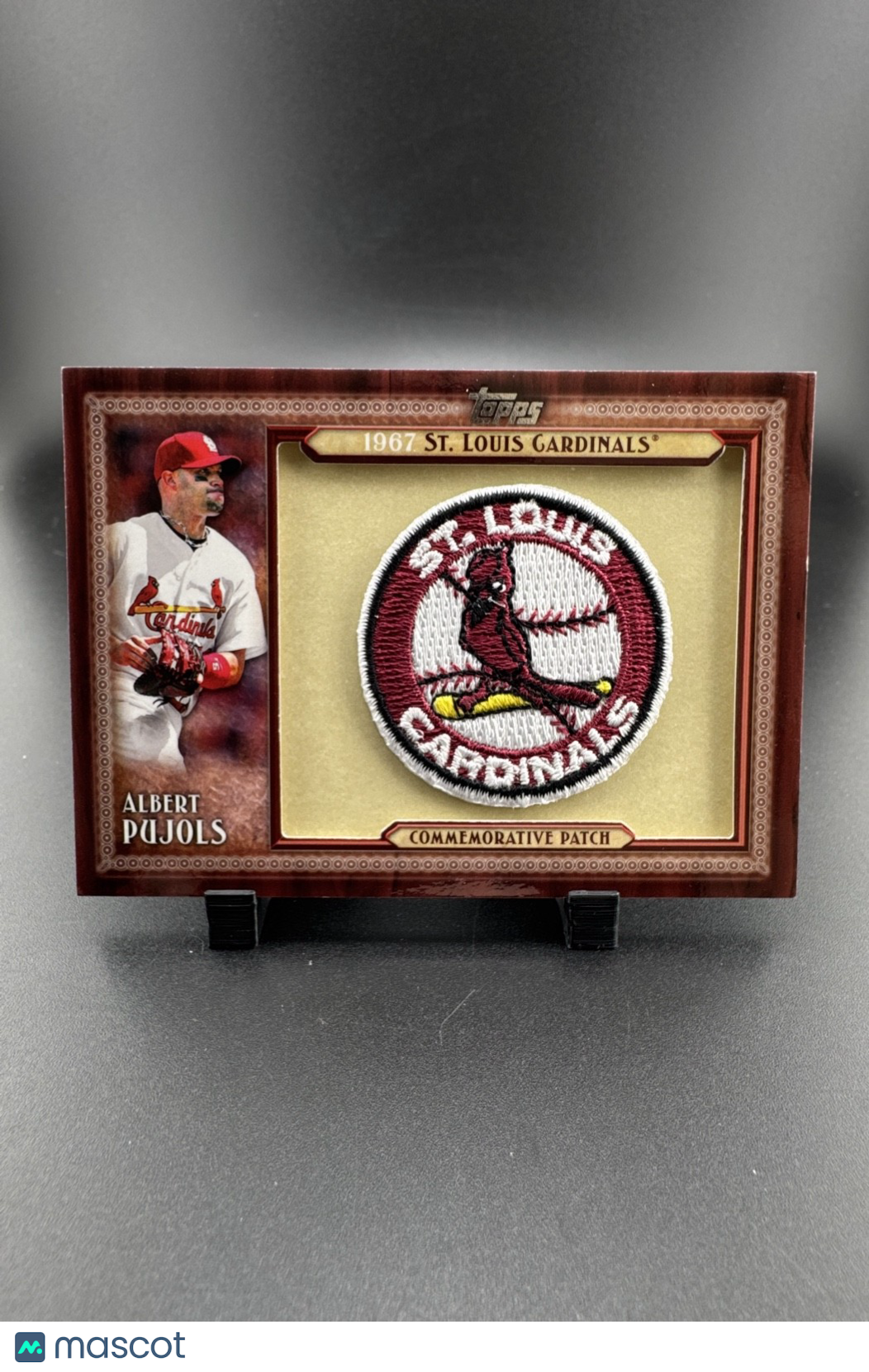 2011 Topps Manufactured Patch Albert Pujols