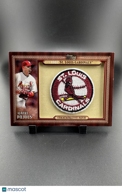 2011 Topps Manufactured Patch Albert Pujols