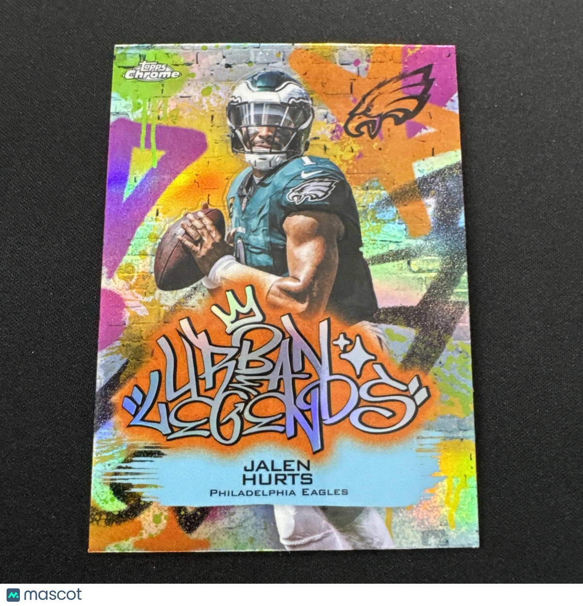 2025 Topps Chrome Urban Legends Jalen Hurts UL-12 SP  Insert Philadelphia Eagles