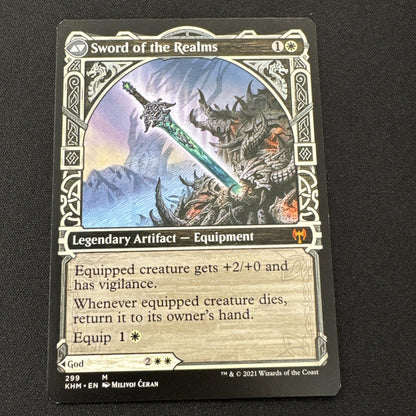 Halvar, God of Battle (Showcase) Kaldheim Regular