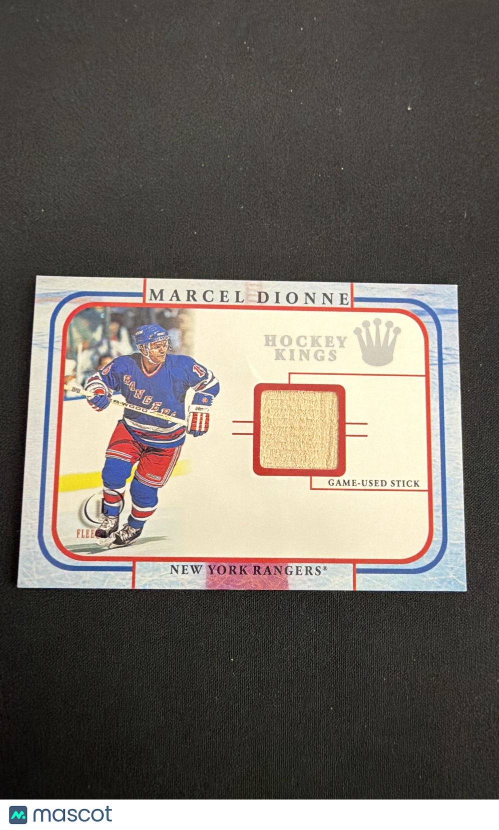 2001-02 Fleer Legacy - Memorabilia Hockey Kings Marcel Dionne (MEM)