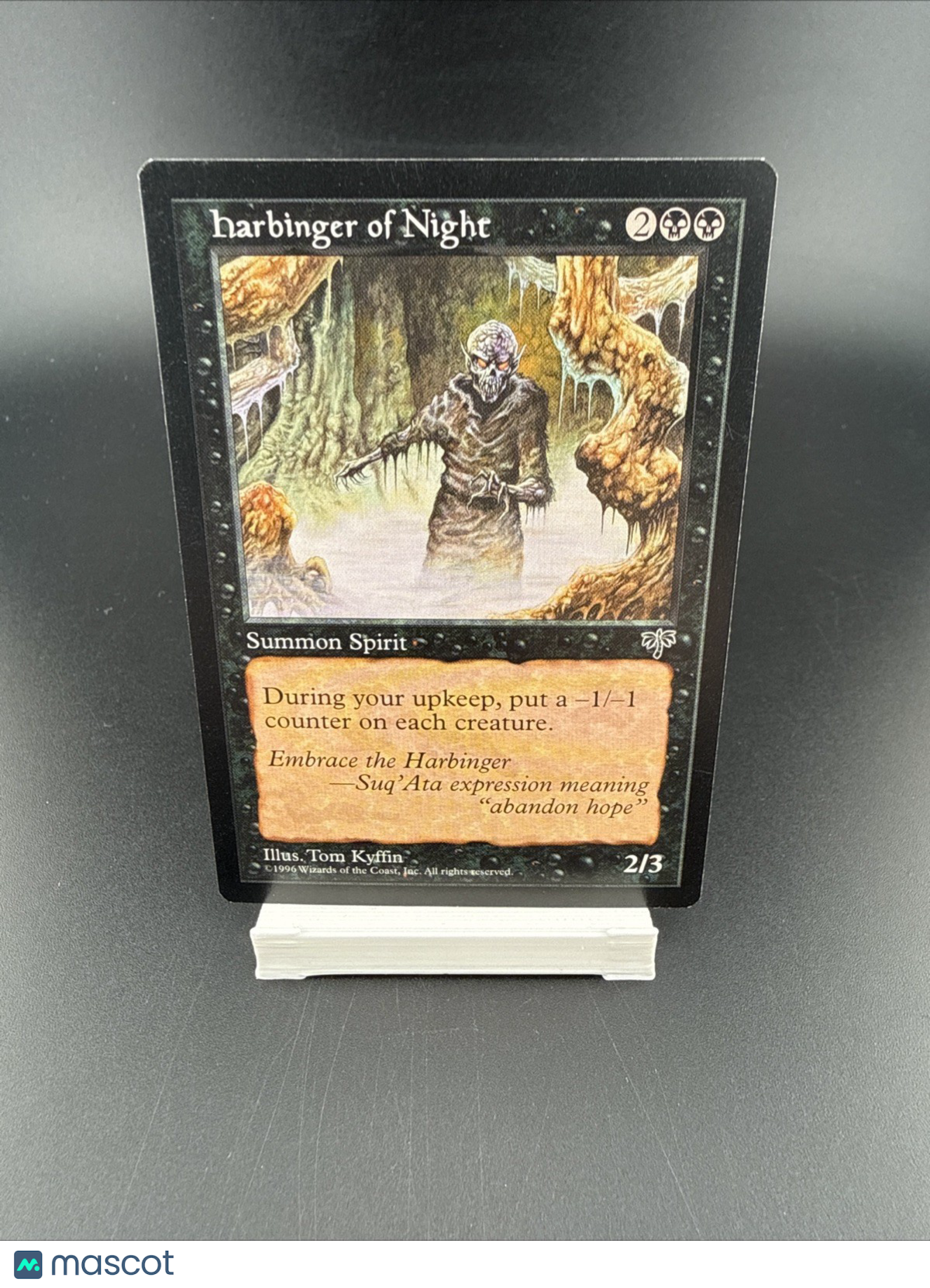 1x Harbinger of Night - LP - Mirage - MTG Magic Lightly Played