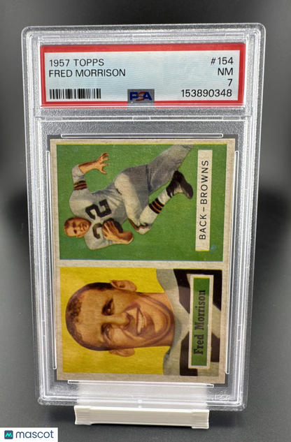 1957 Topps - Fred Morrison #154 PSA 7