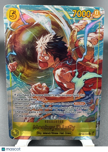 Monkey D. Luffy (Alt Art) OP15-119 SEC Adventure on KAMI's Island ENGLISH OP15