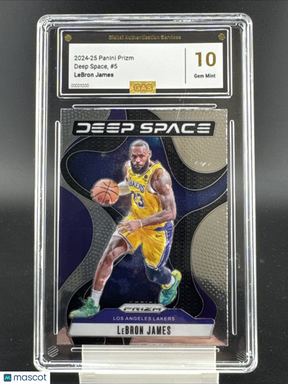 2024-25 Panini Prizm - Deep Space LeBron James #5 Silver Prizm