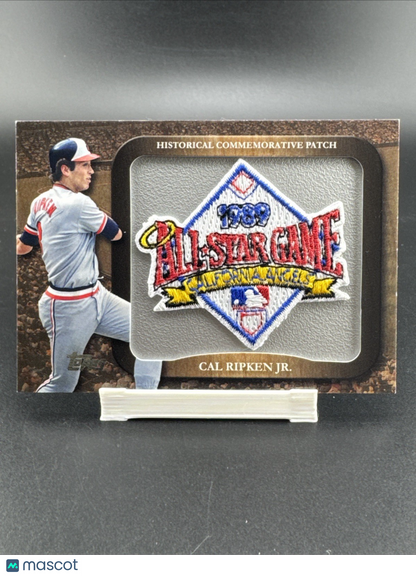 2009 Topps - Legends of the Game Manufactured Commemorative Patch Cal Ripken...