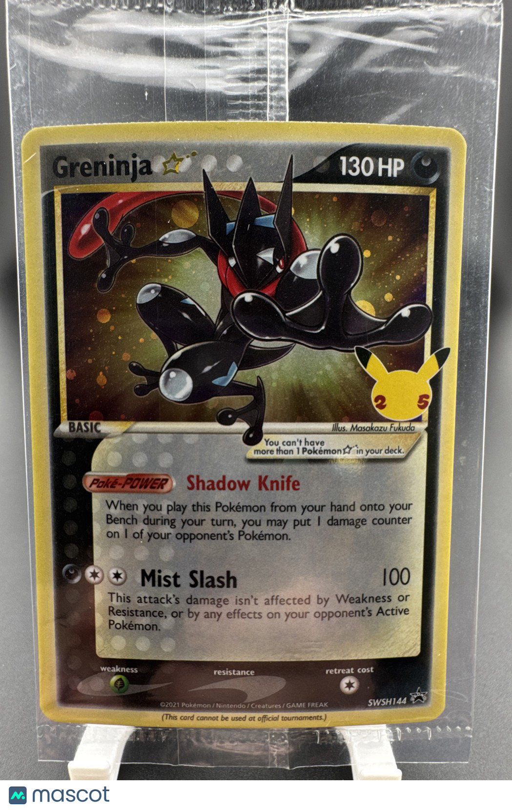 Pokemon Greninja Star SWSH144 SWSH: Sword & Shield Promo Cards Holo Sealed