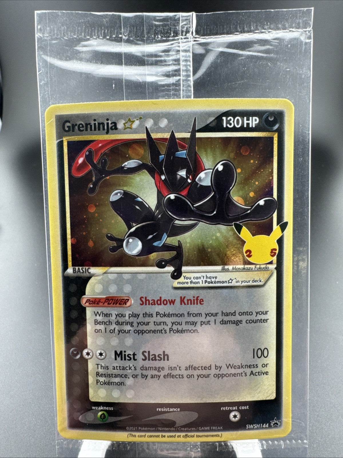 Pokemon Greninja Star SWSH144 SWSH: Sword & Shield Promo Cards Holo Sealed