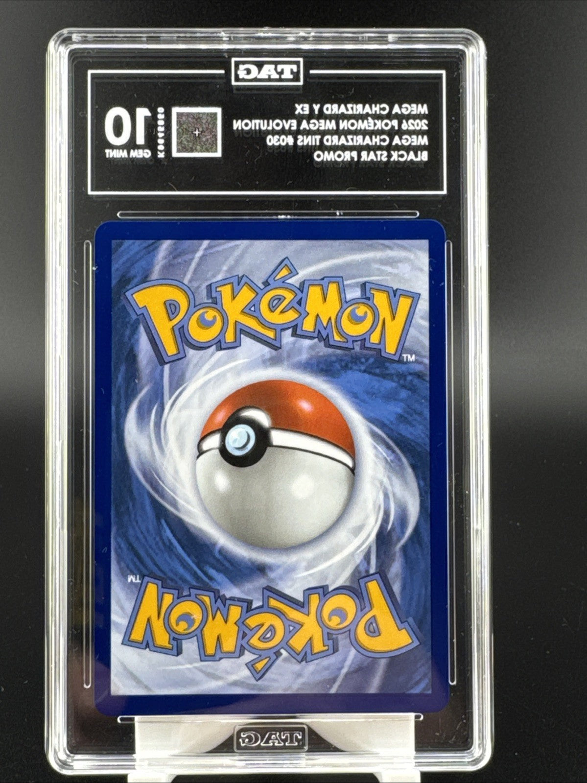 2026 Pokemon Mega Charizard Y ex 030 ME Black Star Promo TAG 10