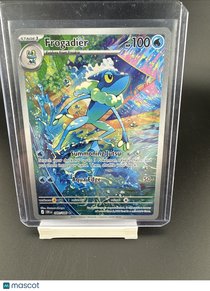 Pokémon | Chaos Rising | Frogadier IR — 089/086 (Illustration Rare)