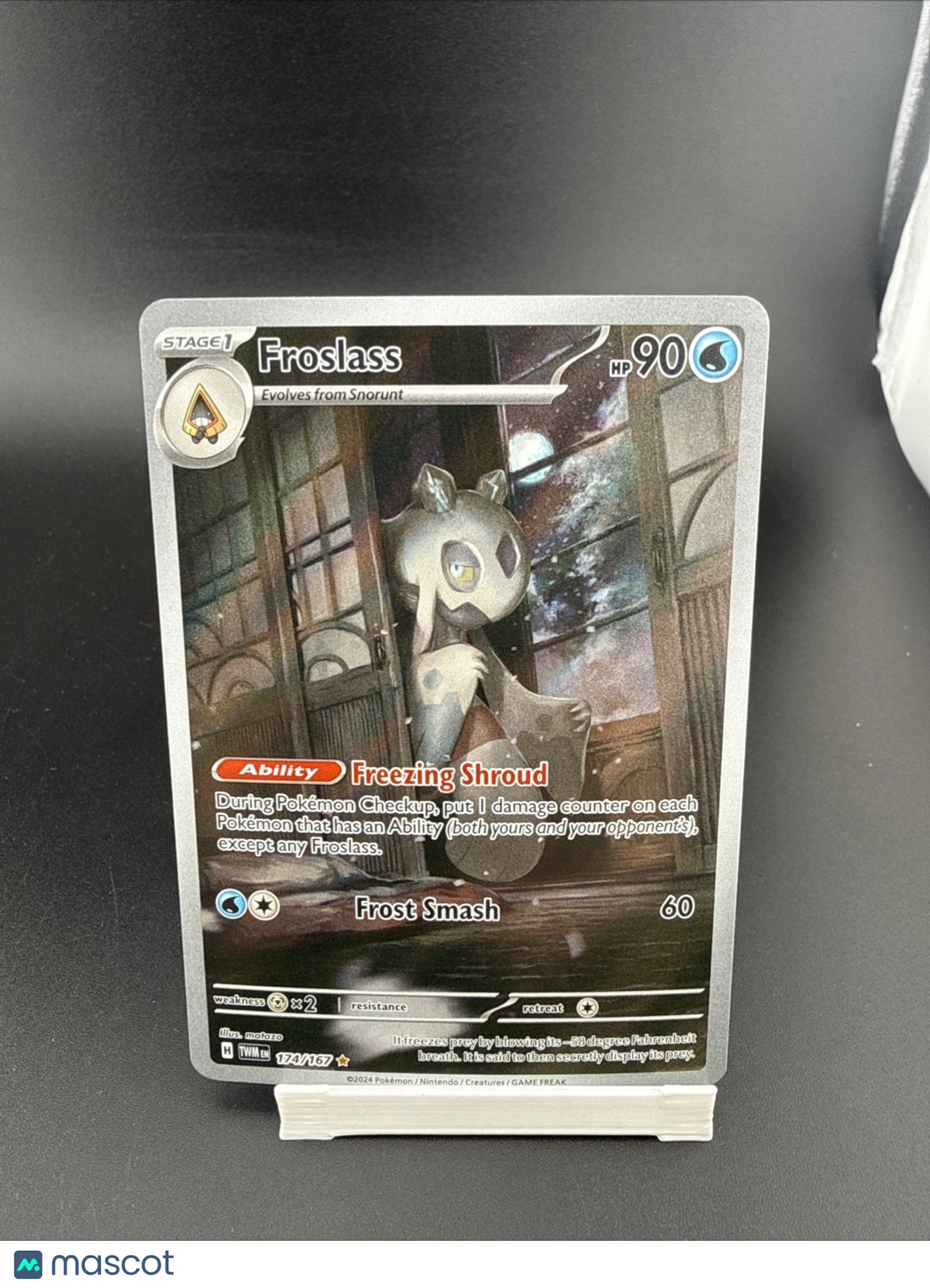 Froslass Pokemon Twilight Masquerade 174/167 Near Mint