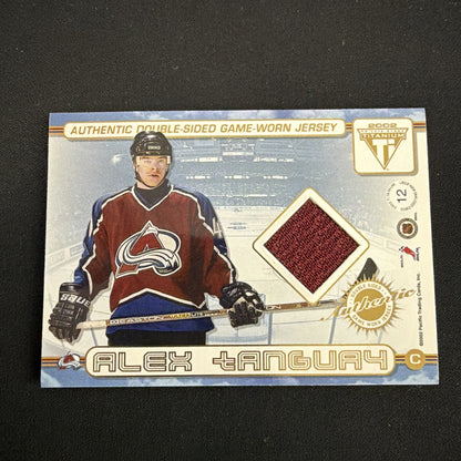 2001-02 Pacific Private Stock Titanium - Authentic Double-Sided Game-Worn Jersey