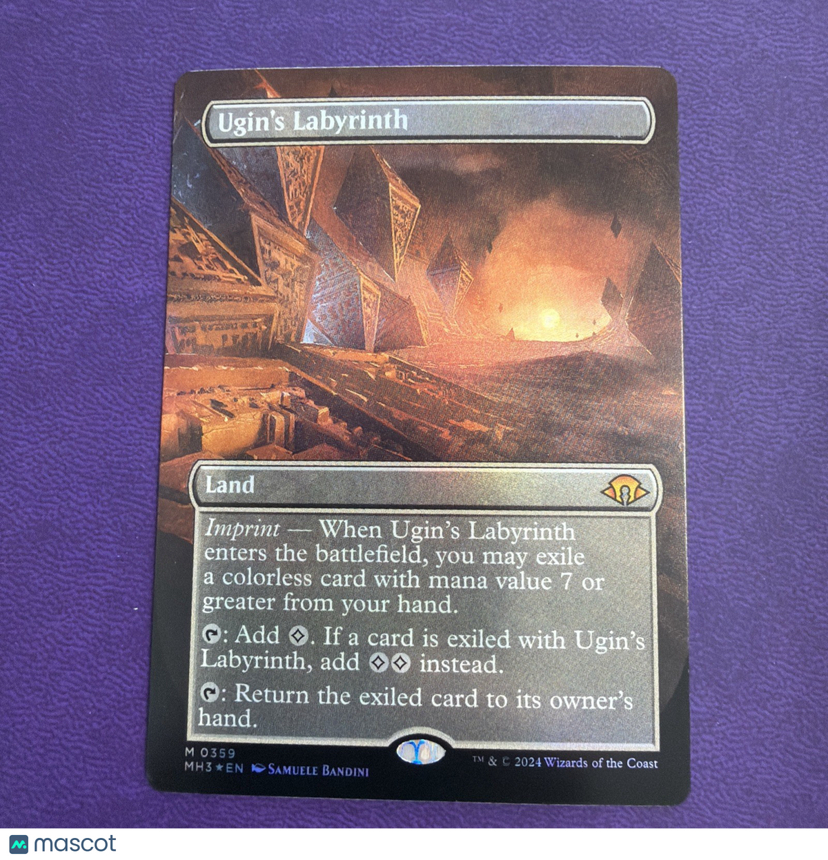 Magic The Gathering Modern Horizons 3 Foil #0359 Ugin's Labyrinth