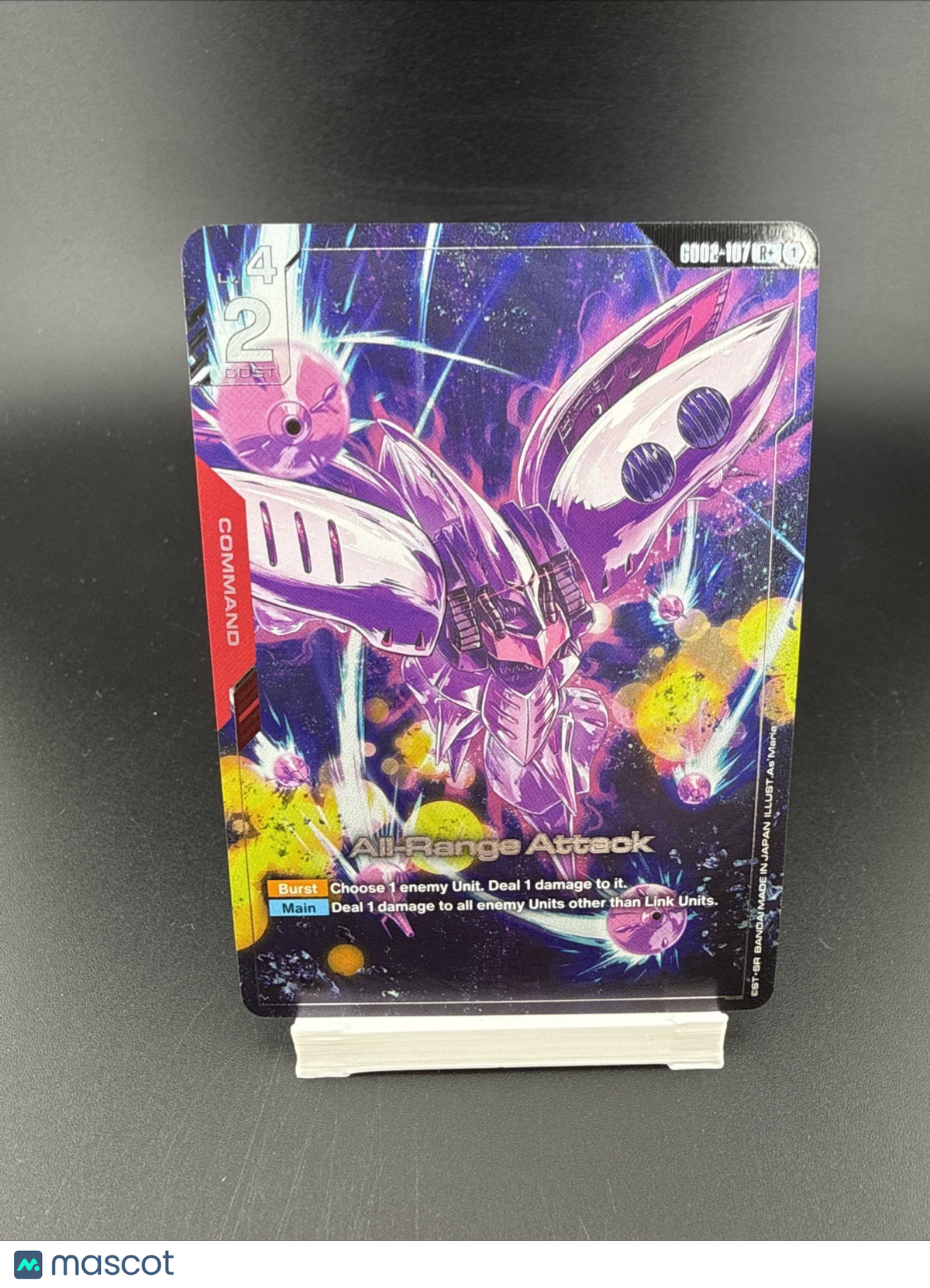 Gundam TCG All-Range Attack R+ GD02 Dual Impact.