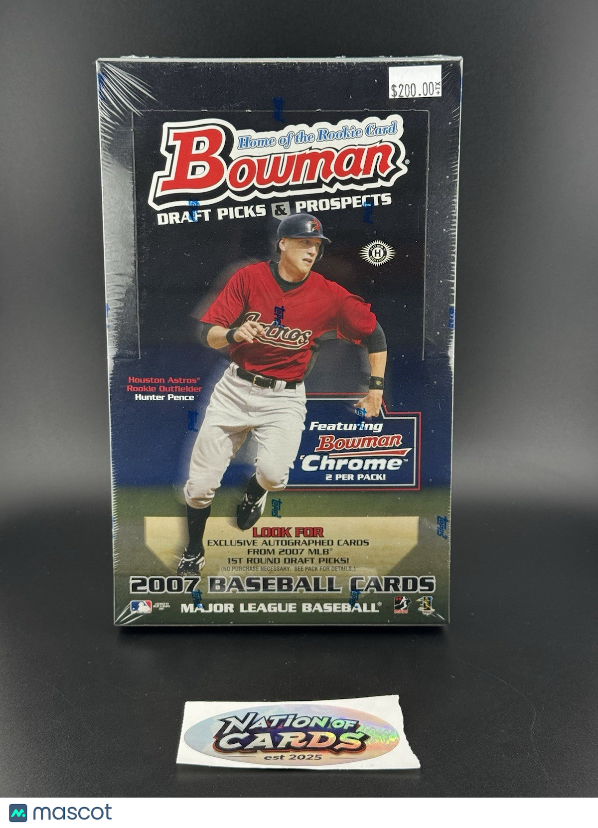 2007 Bowman Draft Picks & Prospects - Factory Sealed Hobby Box NEW