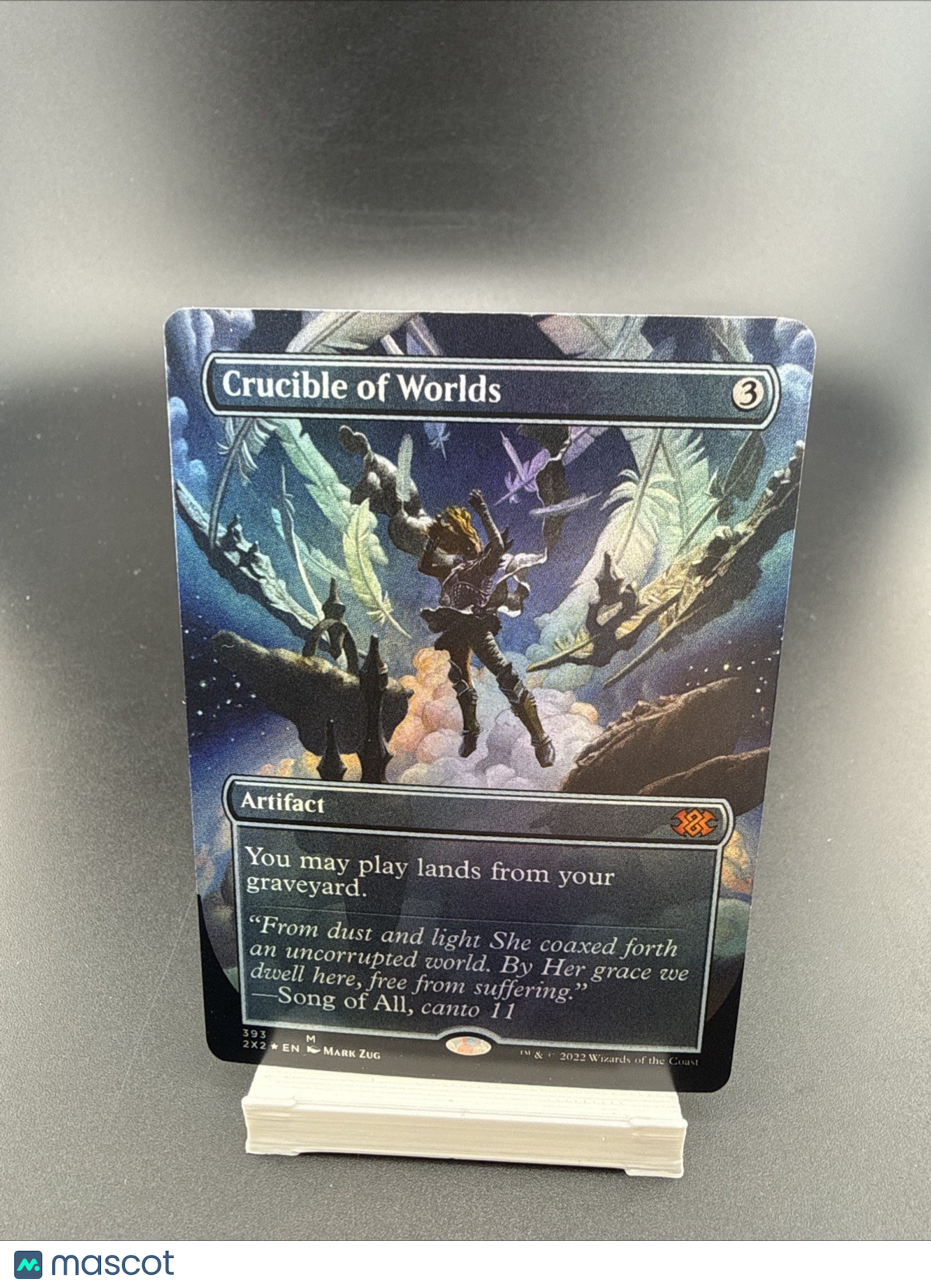 MTG 393 Crucible of Worlds Double Masters 2022 Extended Art Magic the Gathering