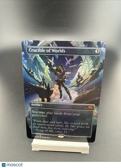 MTG 393 Crucible of Worlds Double Masters 2022 Extended Art Magic the Gathering