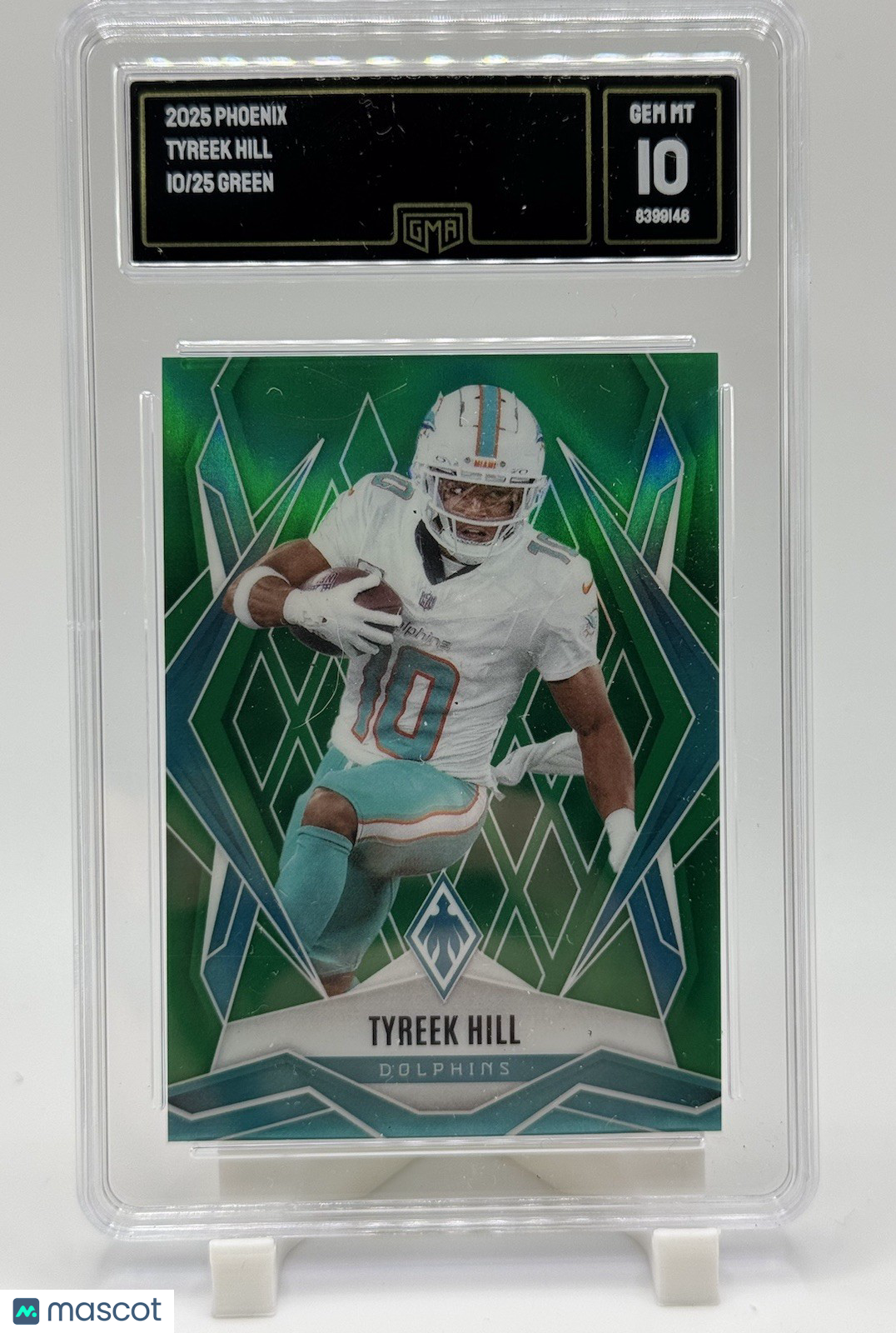2025 Panini Phoenix - Tyreek Hill #43 Green /25