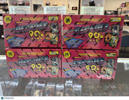 4x 2026 Panini Decades 90s Sealed Box Lot Of 4 - Multi Sports Trading Cards