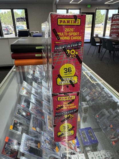 4x 2026 Panini Decades 90s Sealed Box Lot Of 4 - Multi Sports Trading Cards