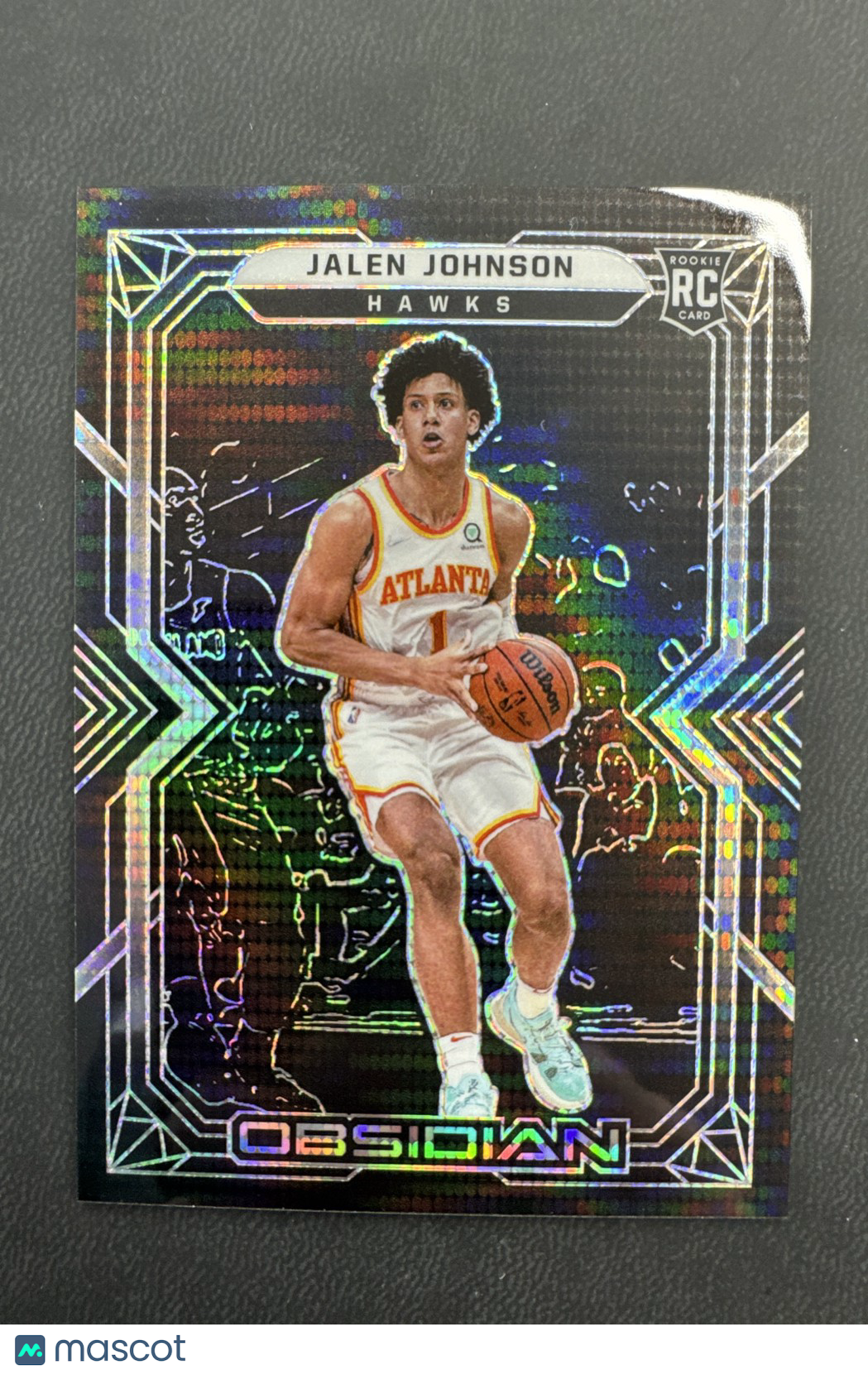 2021-22 Panini Obsidian - Jalen Johnson #186 (RC)