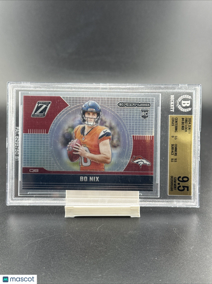 2024 Panini Zenith - First Look Bo Nix #4 (RC) Case Hit BGS 9.5