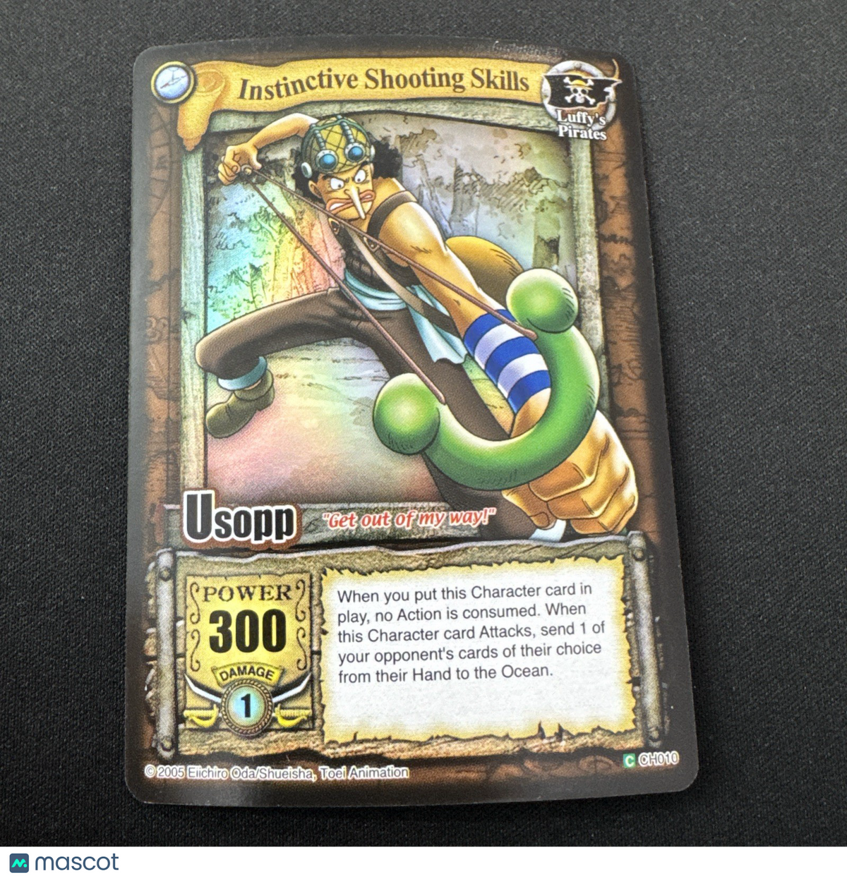 Bandai One Piece CCG Card Usopp The Anxious-minded Brave Man Of The Ocean Holo