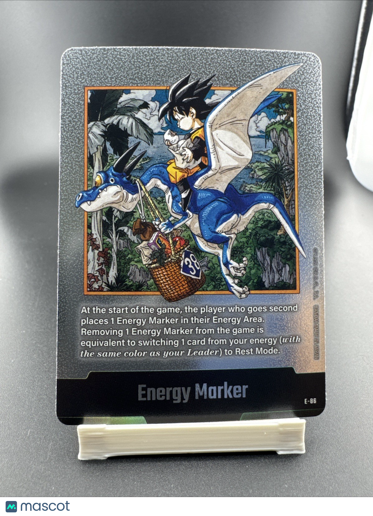 Energy Marker E-86 Silver Manga Booster 02 Dragon Ball Card English