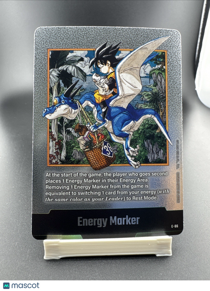 Energy Marker E-86 Silver Manga Booster 02 Dragon Ball Card English