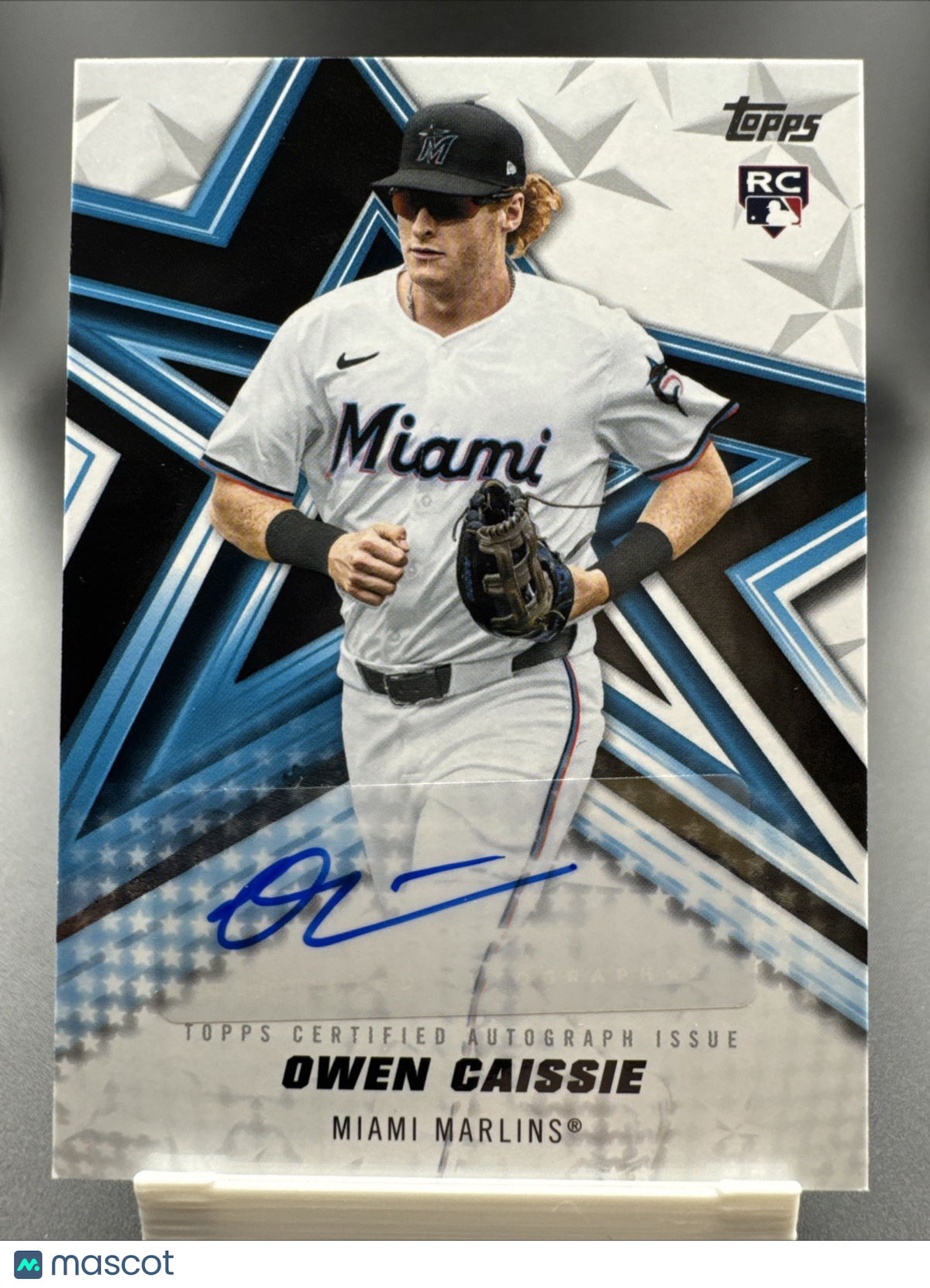 2026 Topps Series 2 Owen Caissie Baseball Stars Auto #BSA2-OC Miami Marlins