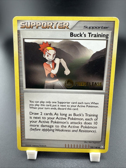 Pokemon Buck's Training Prerelease 130/146