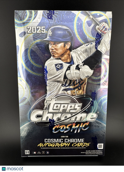 2025 Topps Chrome Cosmic Baseball Hobby Box Factory Sealed