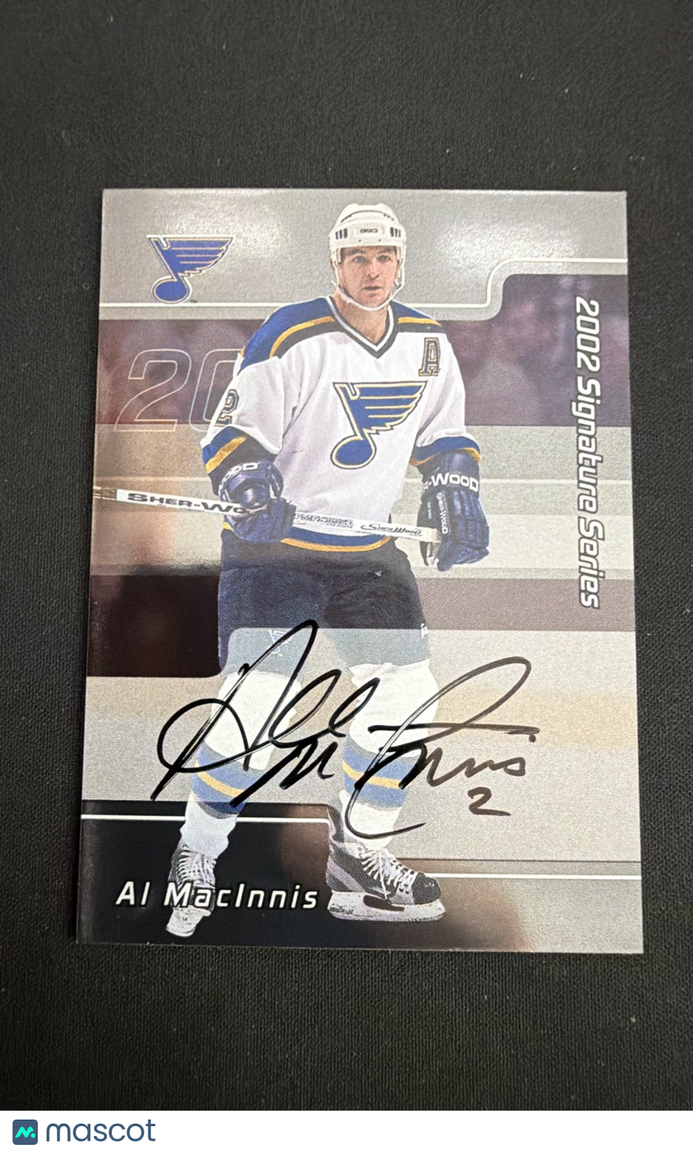 2001-02 In the Game Be A Player Signature Series - Al MacInnis #LAM...