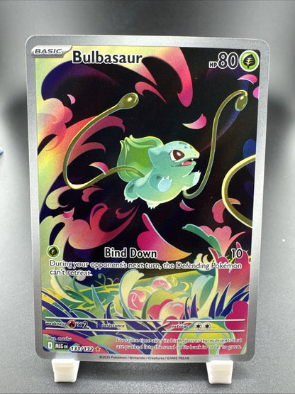 Pokemon Bulbasaur 133/132 Me01: Mega Evolution Holo