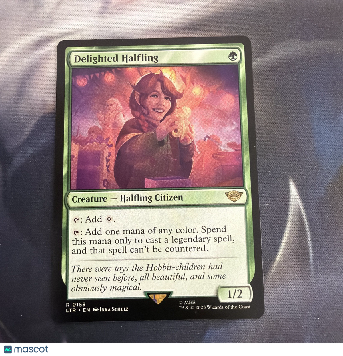 Delighted Halfling (Extended Art) Universes Beyond: the Lord of the Rings: Tales