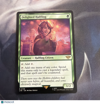 Delighted Halfling (Extended Art) Universes Beyond: the Lord of the Rings: Tales