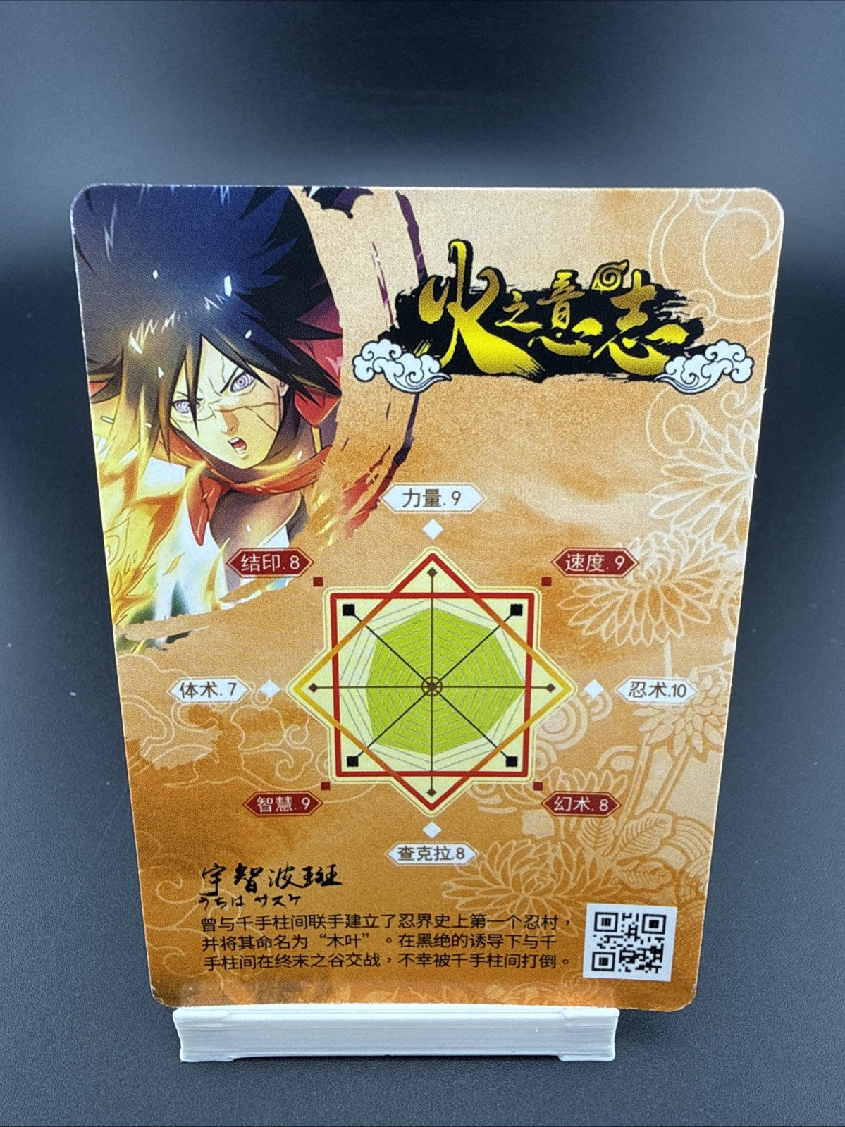 Naruto Doujin Trading Card Textured Holo Foil SSP - Madara