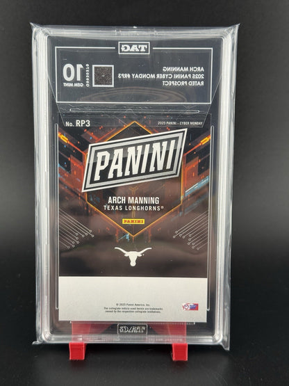 2025 Panini Cyber Monday Arch Manning Prospect Orange Glitter/99  No. RP3
