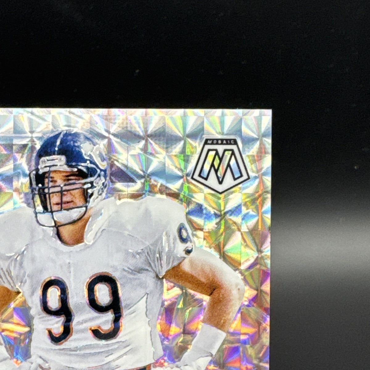 2025 Panini Mosaic Autographs Dan Hampton #AMC-DHN Chicago Bears