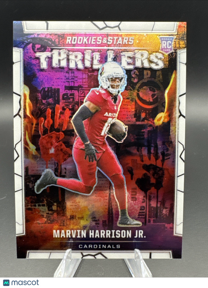 2024 Rookie & Stars Marvin Harrison Jr. Thrillers RC #T-MHJ 88/149