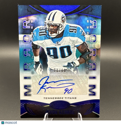 2019 Panini Certified - Signatures Jevon Kearse #MI-JK Mirror Blue 20/60 Auto
