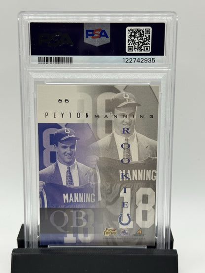1998 Pinnacle Mint Collection Peyton Manning #66 RC PSA 7
